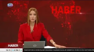 Sözcü TV haber bülteni – haber spikeri Elif Tümen
